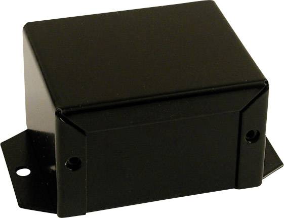 Hammond Electronics 1411FBUBK Universal-Gehäuse 254 x 152 x 89 Aluminium Schwarz 1 St.