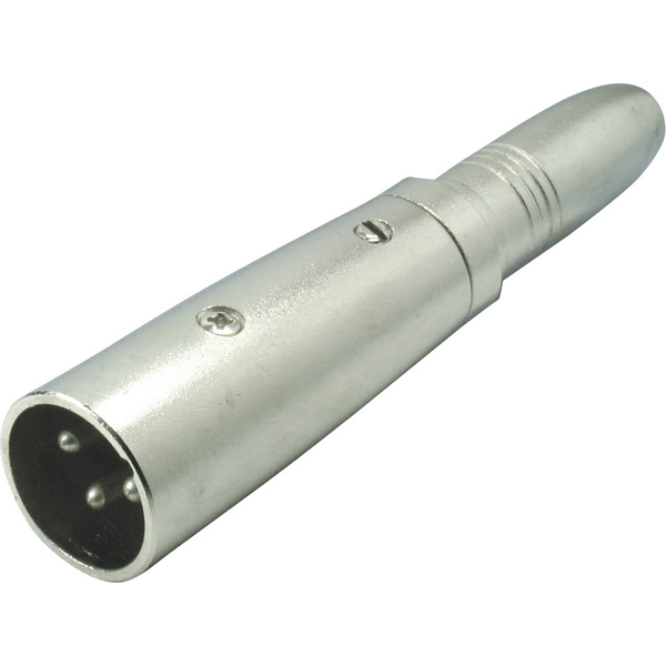 Kash XLR-Adapter XLR-Stecker - Klinkenbuchse 6.35mm Stereo Polzahl (num):3 1St.