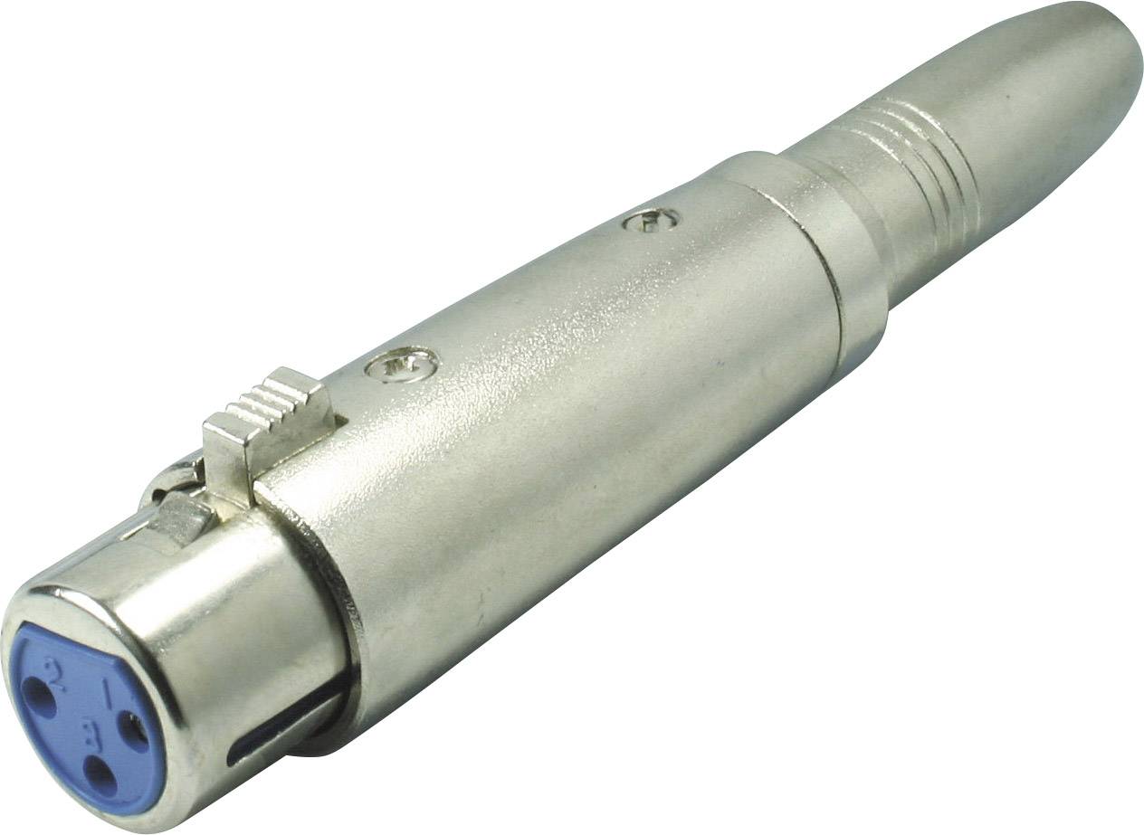 Kash XLR-Adapter XLR-Buchse - Klinkenbuchse 6.35 mm Stereo Polzahl:3 1 St.