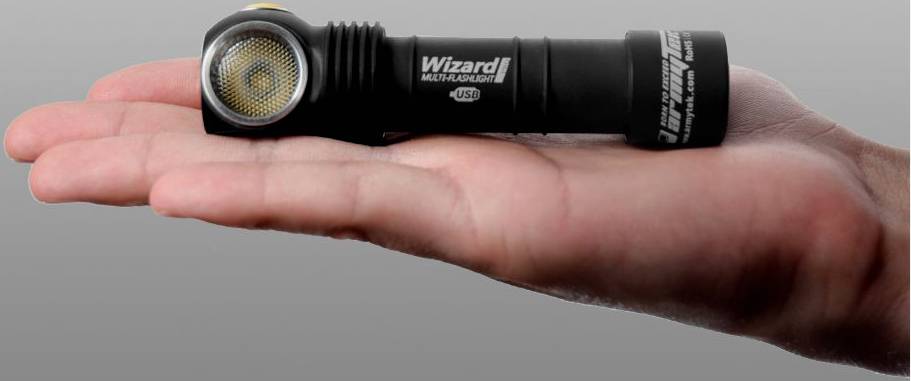 ArmyTek Wizard Pro v3, 4000k LED Stirnlampe akkubetrieben 2300lm F05501SC