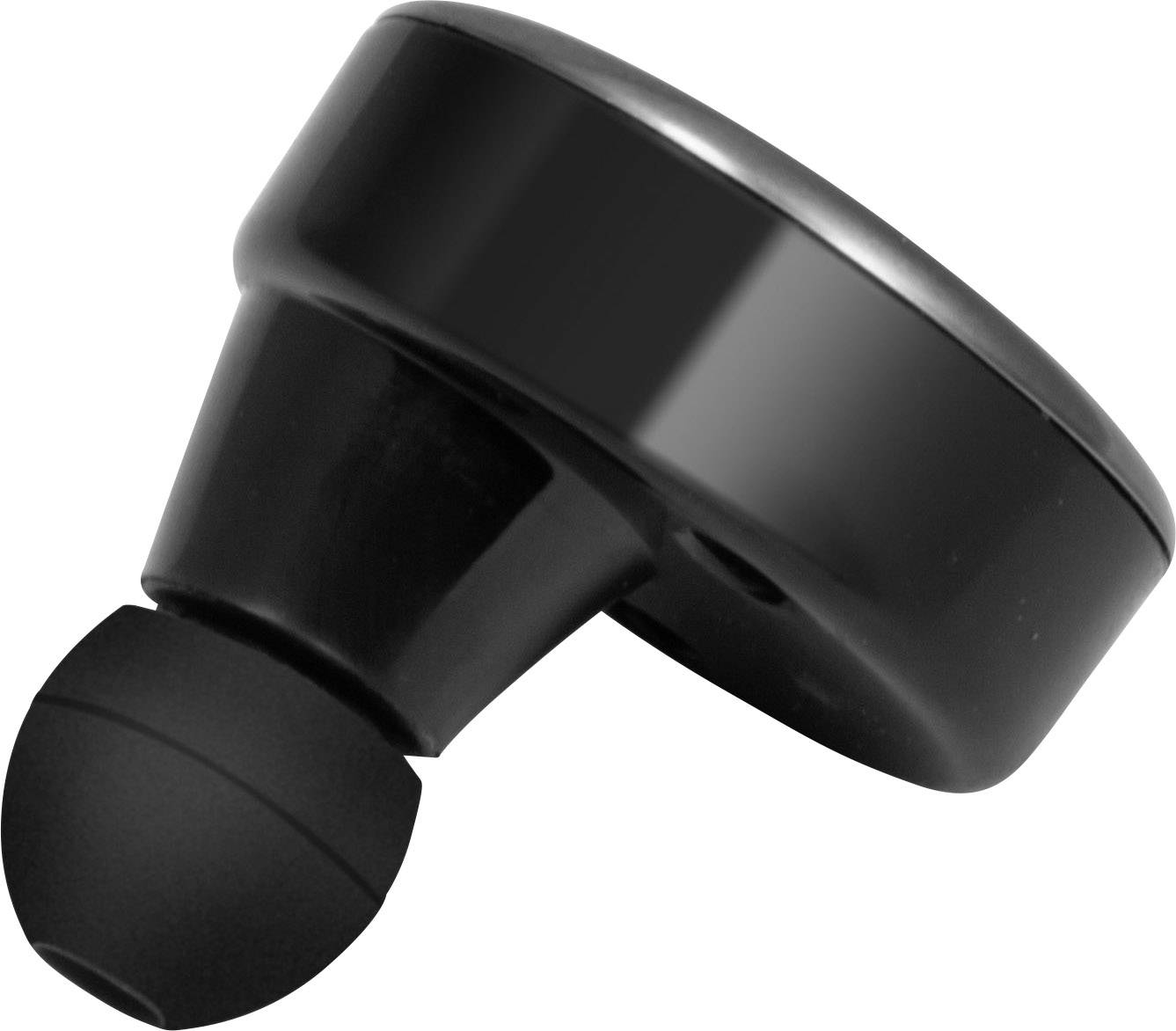 Technaxx BT-X25 Handy In Ear Headset Bluetooth® Stereo Schwarz, Grau Lautstärkeregelung, Batterieladeanzeige, Mikrofon-Stummschaltung