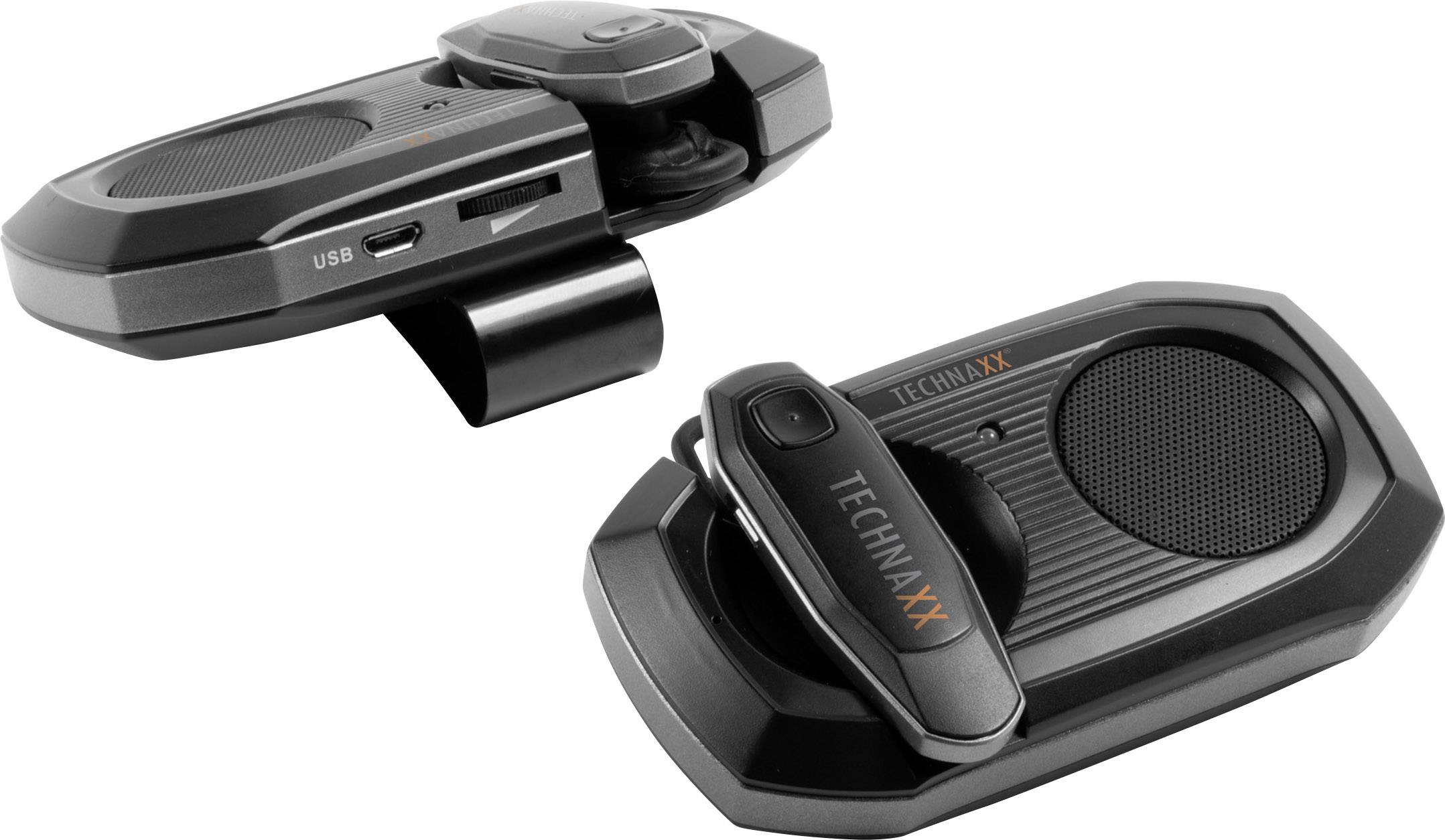 Technaxx BT-X30 Bluetooth® Headset Schwarz