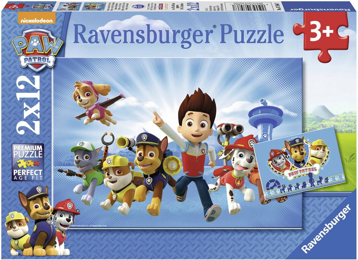 Ravensburger Puzzle - Ryder und die Paw Patrol 07586 Ryder und die Paw Patrol 1 St.