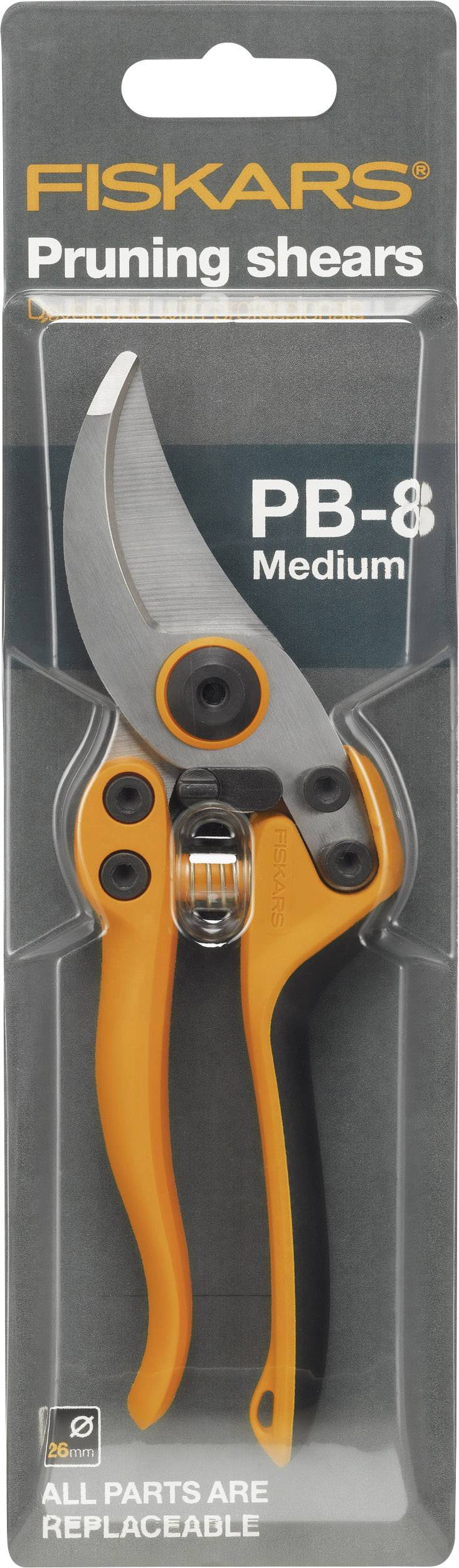 Fiskars 1020204 PB-8 M Gartenschere 201 mm Bypass