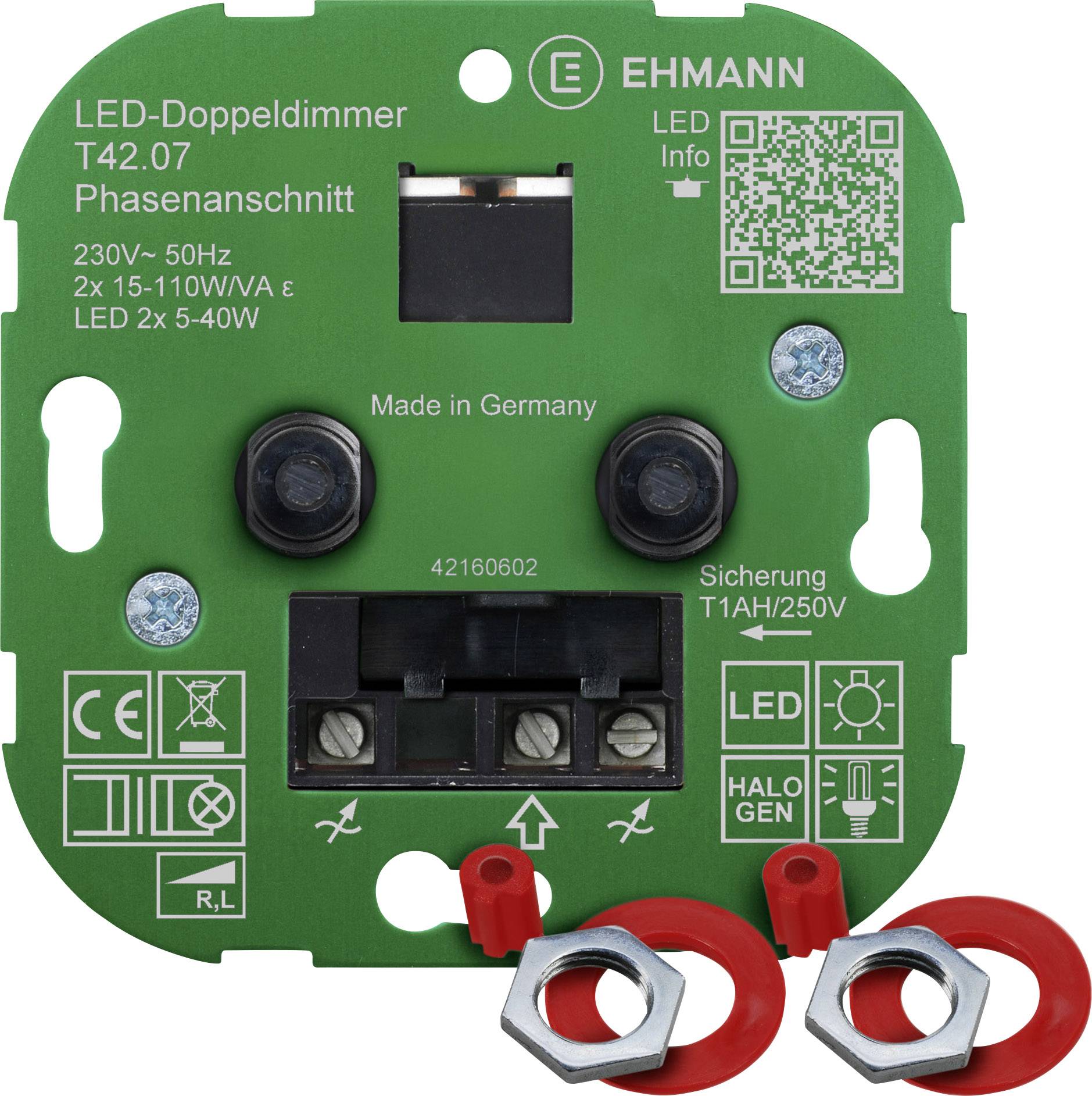 Ehmann 4260c0701 Unterputz Dimmer Geeignet Für