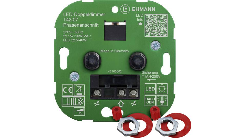 Ehmann 4260c0701 Unterputz Dimmer Geeignet Für Ehmann 4260c0701 Unterputz Dimmer Geeignet Für