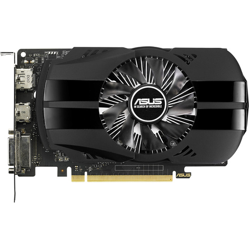 Asus Grafikkarte Nvidia GeForce GTX1050 Phoenix 2 GB GDDR5-RAM PCIe x16  HDMI®, DVI, DisplayPort