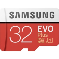 Samsung EVO Plus microSDHC-Karte 32 GB Class 10, UHS-I inkl. SD-Adapter Samsung EVO Plus microSDHC-Karte 32 GB Class 10, UHS-I inkl. SD-Adapter