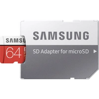 Samsung EVO Plus microSDXC-Karte 64 GB Class 10, UHS-I, UHS-Class 3 inkl. SD-Adapter Samsung EVO Plus microSDXC-Karte 64 GB Class 10, UHS-I, UHS-Class 3 inkl. SD-Adapter