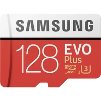 Samsung EVO Plus microSDXC-Karte 128GB Class 10, UHS-I, UHS-Class 3 inkl. SD-Adapter Samsung EVO Plus microSDXC-Karte 128GB Class 10, UHS-I, UHS-Class 3 inkl. SD-Adapter