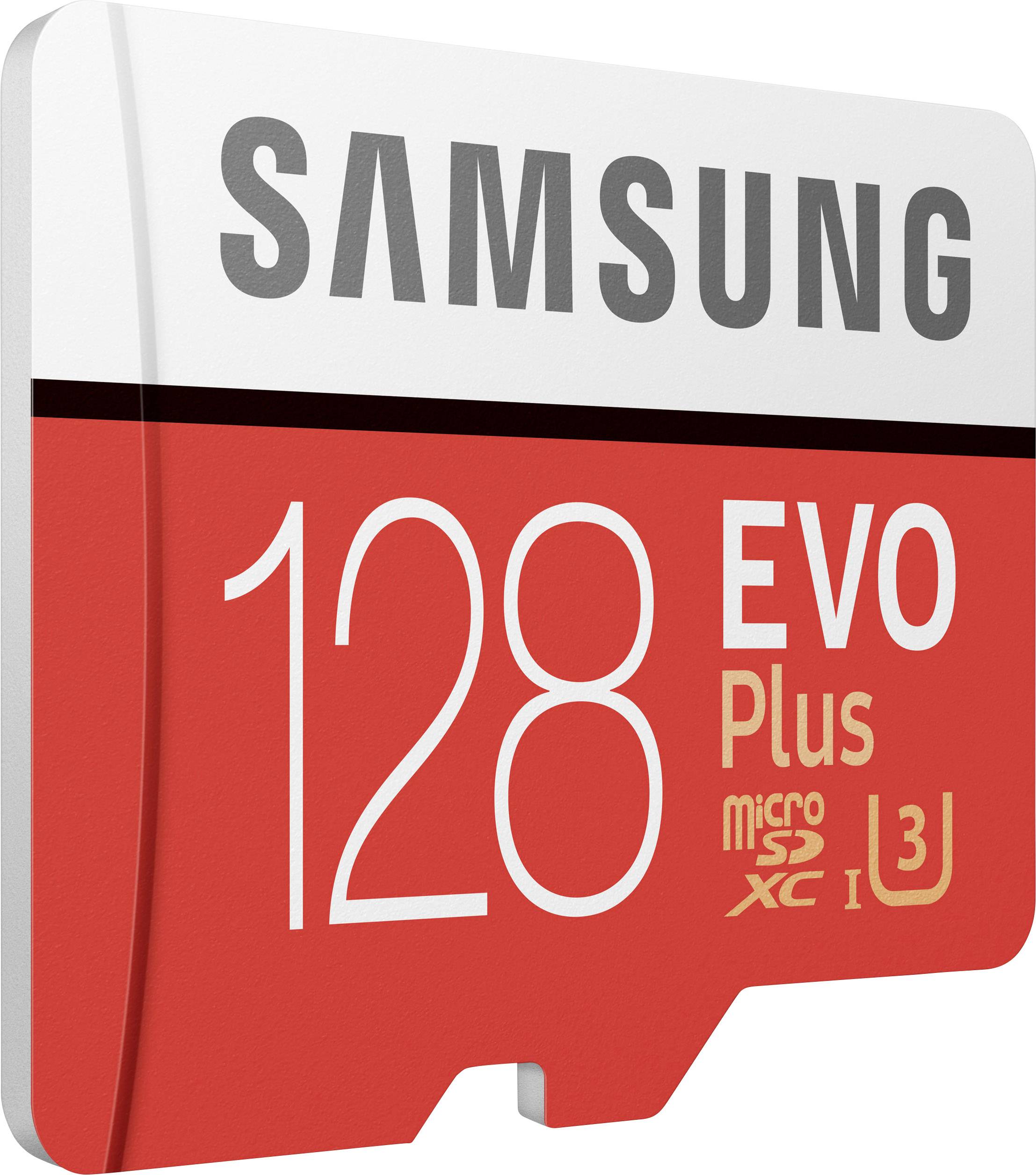 Samsung EVO Plus microSDXC-Karte 128 GB Class 10, UHS-I, UHS-Class 3 inkl. SD-Adapter