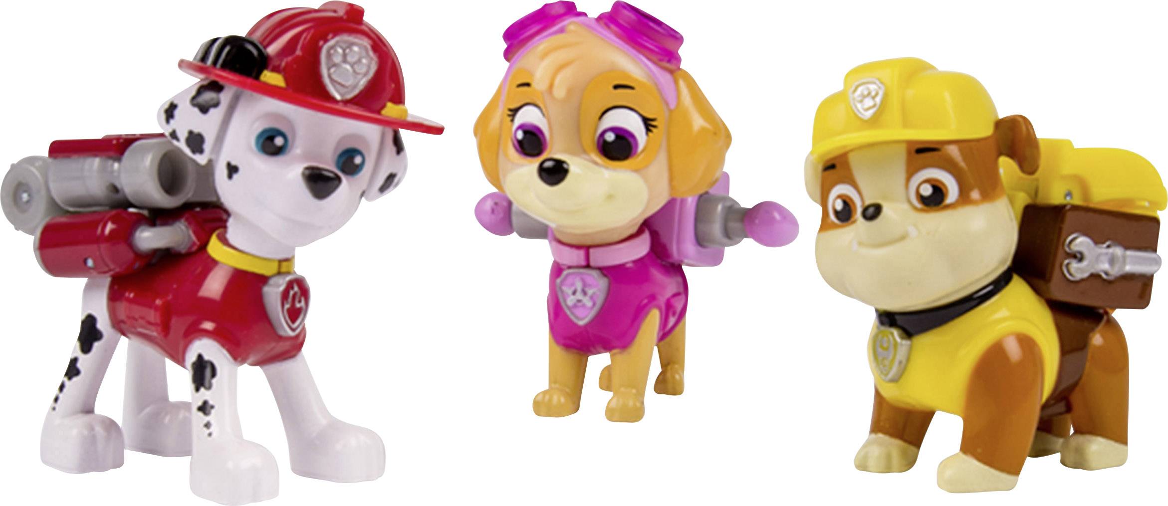 Spin Master - Paw Patrol Action Pack 1, Marshall, Skye und Rubble