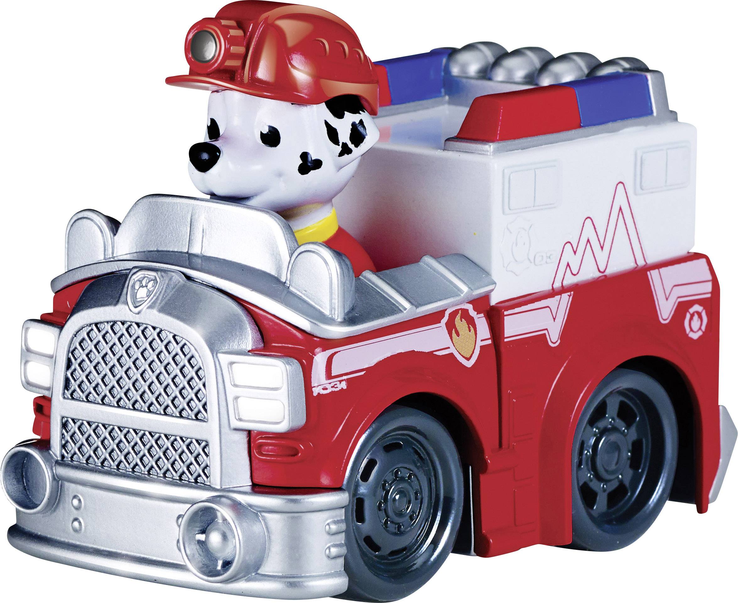 Spin Master - Paw Patrol Rescue Racers 3, Rescue Marshall, Spy Chase und Skye
