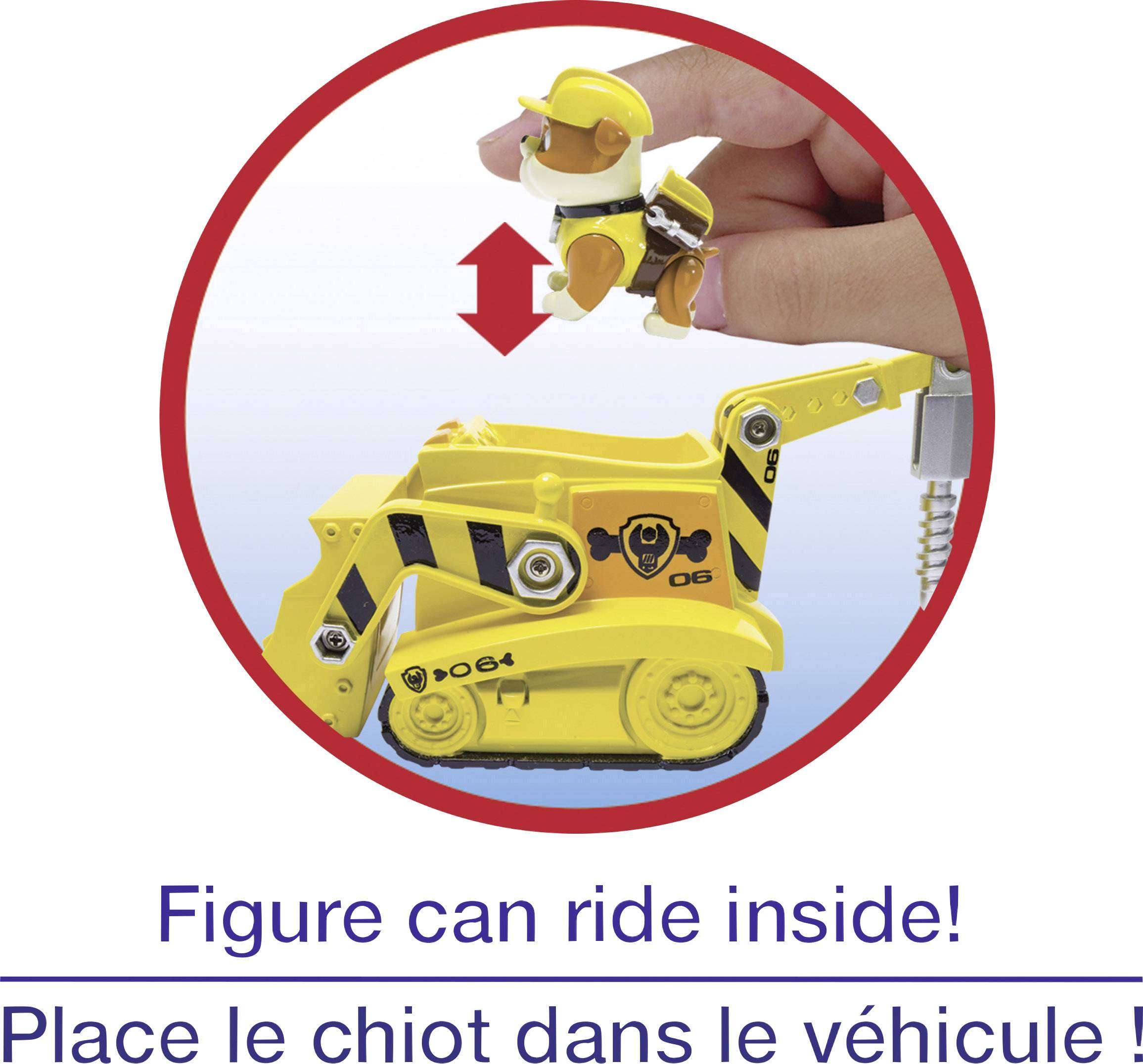 Spinmaster - Paw Patrol Rubble und Kran