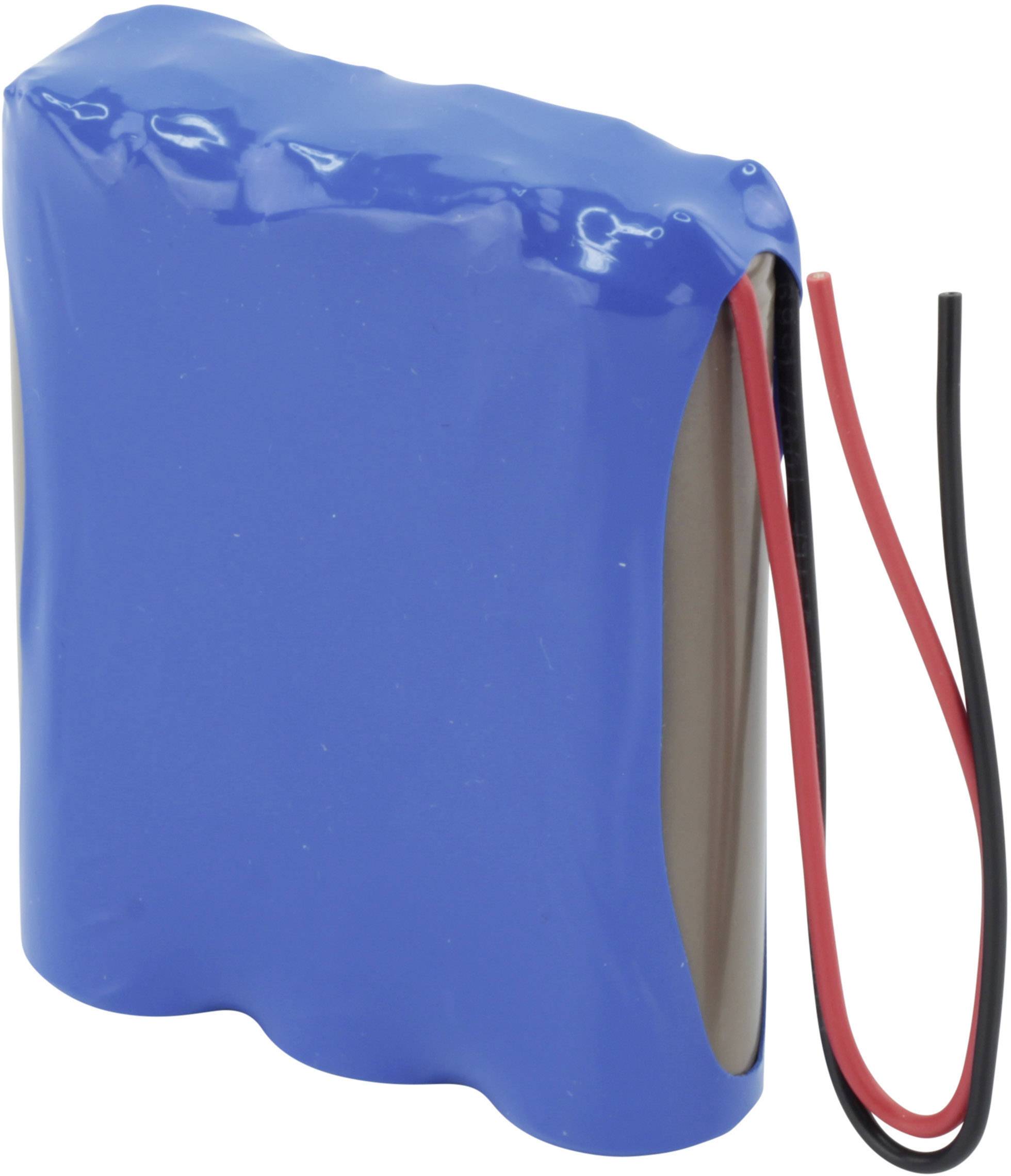 Ansmann 3S1P Akkupack 3x 18650 Kabel Li-Ion 11.1V 2600 mAh