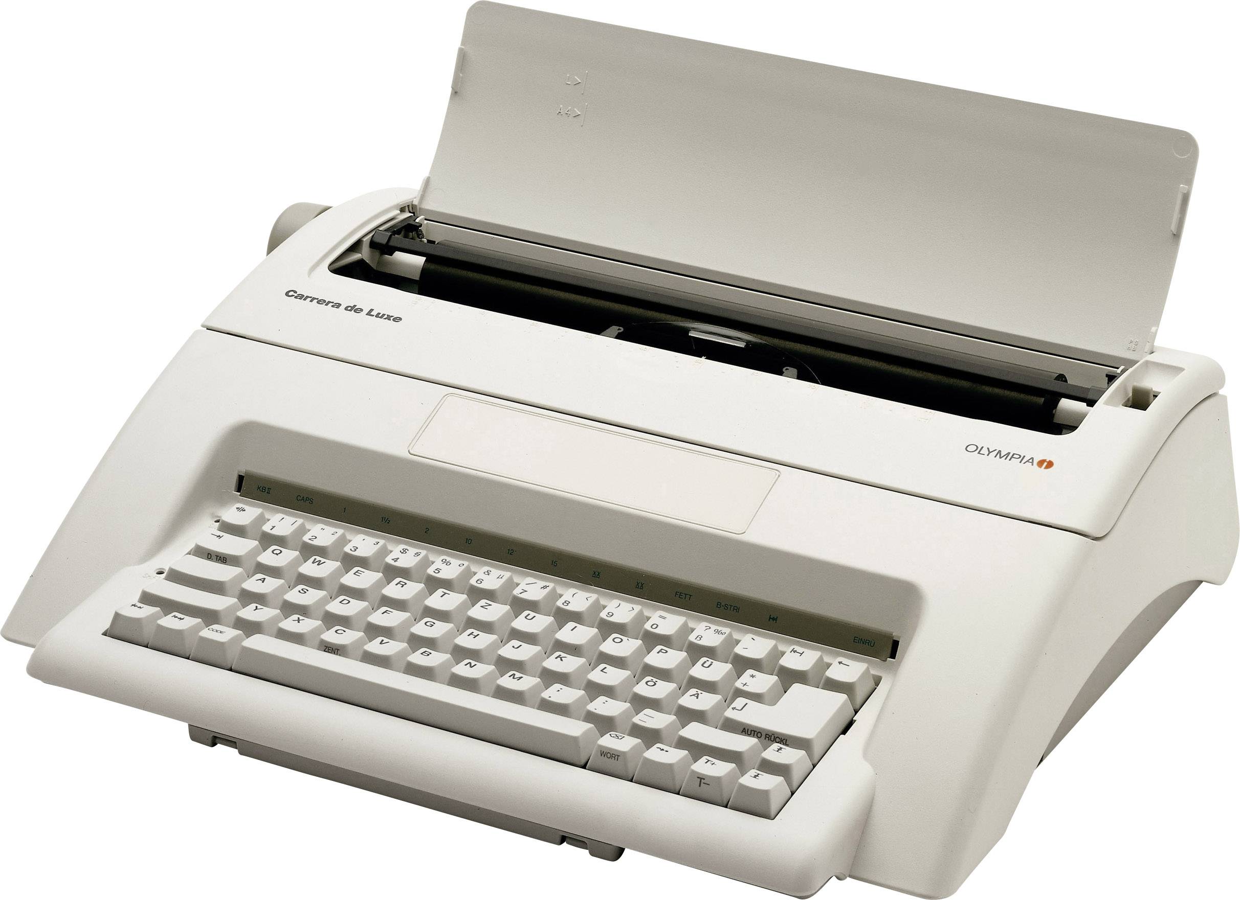 Olympia Schreibmaschine Carrera de Luxe 252651001 Deutsch, QWERTZ