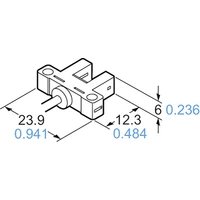 Panasonic Gabel-Lichtschranke PM-K25 PM-K25 K-Typ hellschaltend, dunkelschaltend 5 - 24 V/DC 1 St. Panasonic Gabel-Lichtschranke PM-K25 PM-K25 K-Typ hellschaltend, dunkelschaltend 5 - 24 V/DC 1 St.