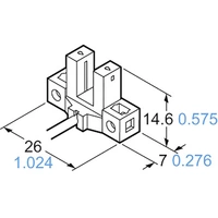 Panasonic Gabel-Lichtschranke PM-L45-C3 PM-L45-C3 L-Typ hellschaltend, dunkelschaltend 5 - 24 V/DC 1St. Panasonic Gabel-Lichtschranke PM-L45-C3 PM-L45-C3 L-Typ hellschaltend, dunkelschaltend 5 - 24 V/DC 1St.