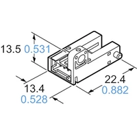 Panasonic Gabel-Lichtschranke PM-R65-P PM-R65-P R-Typ hellschaltend, dunkelschaltend 5 - 24 V/DC 1 Panasonic Gabel-Lichtschranke PM-R65-P PM-R65-P R-Typ hellschaltend, dunkelschaltend 5 - 24 V/DC 1