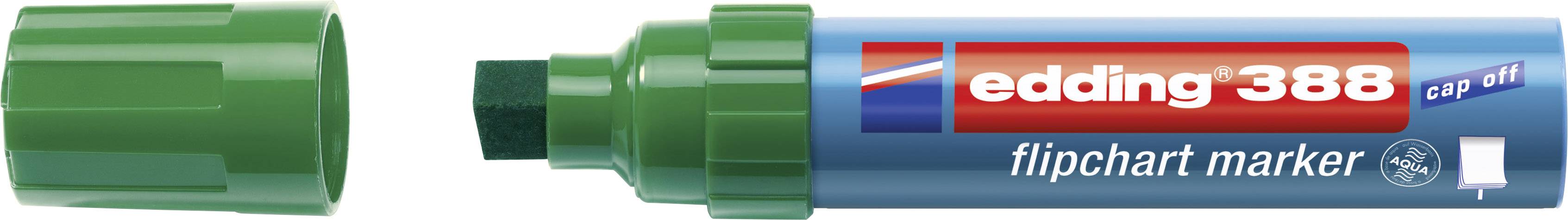 Edding 4-388004 Flipchartmarker 388 Keilspitze 4 - 12 mm Grün 1 St.