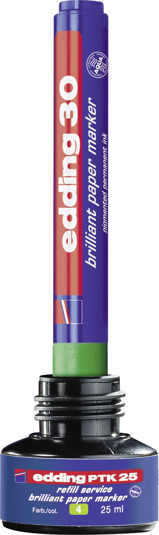 Edding Nachfülltusche Marker PTK25 Grün 25 ml wasserfest: Ja 4-PTK25004