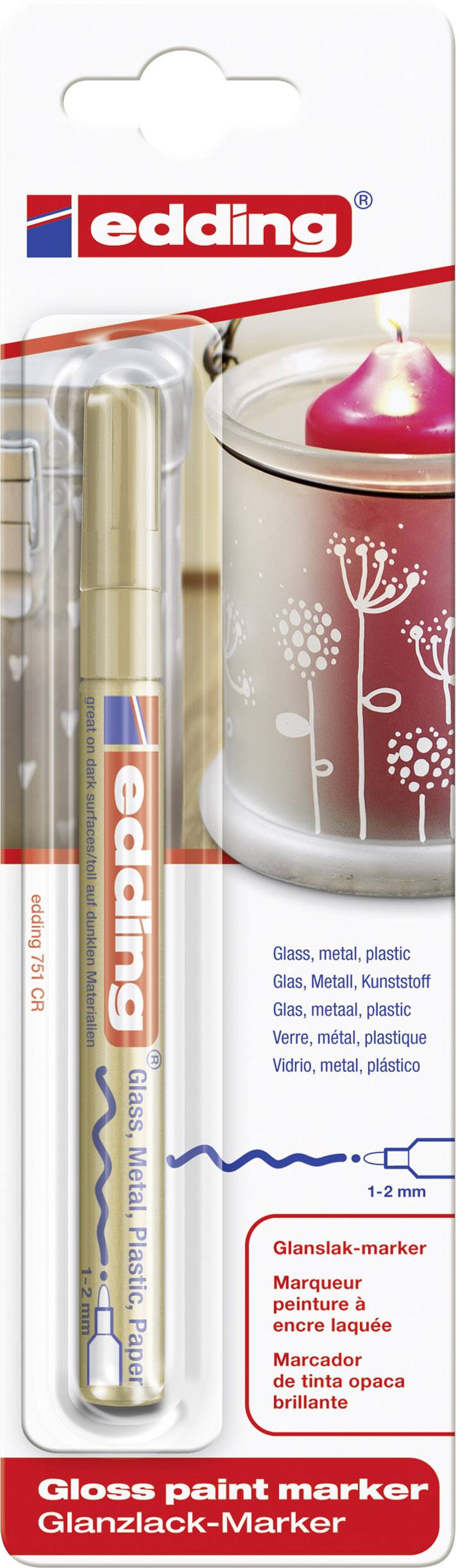 edding 751 paint marker Gold