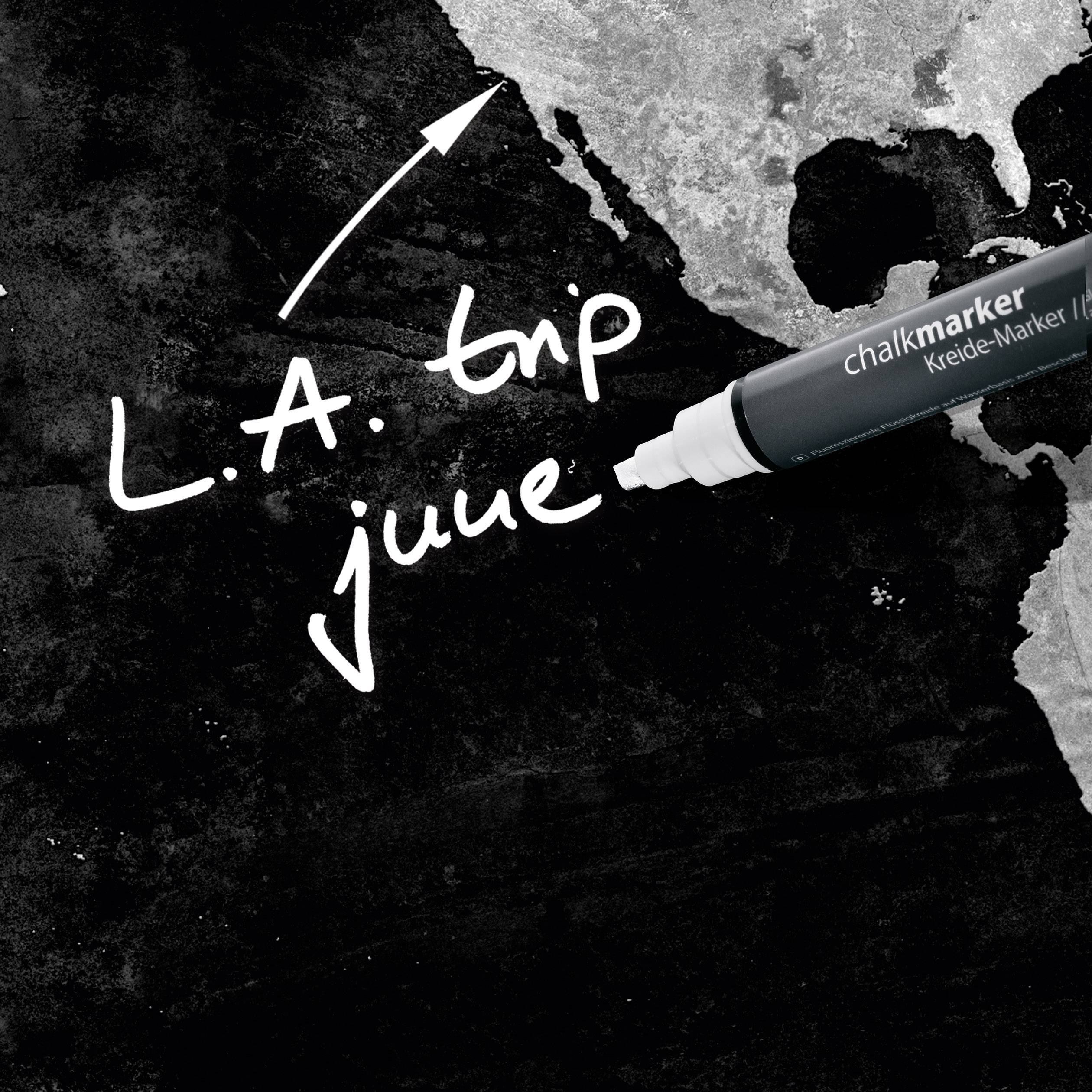 SIGEL Magnetboard Artverum GL270 910x460x15mm Glas World-Map