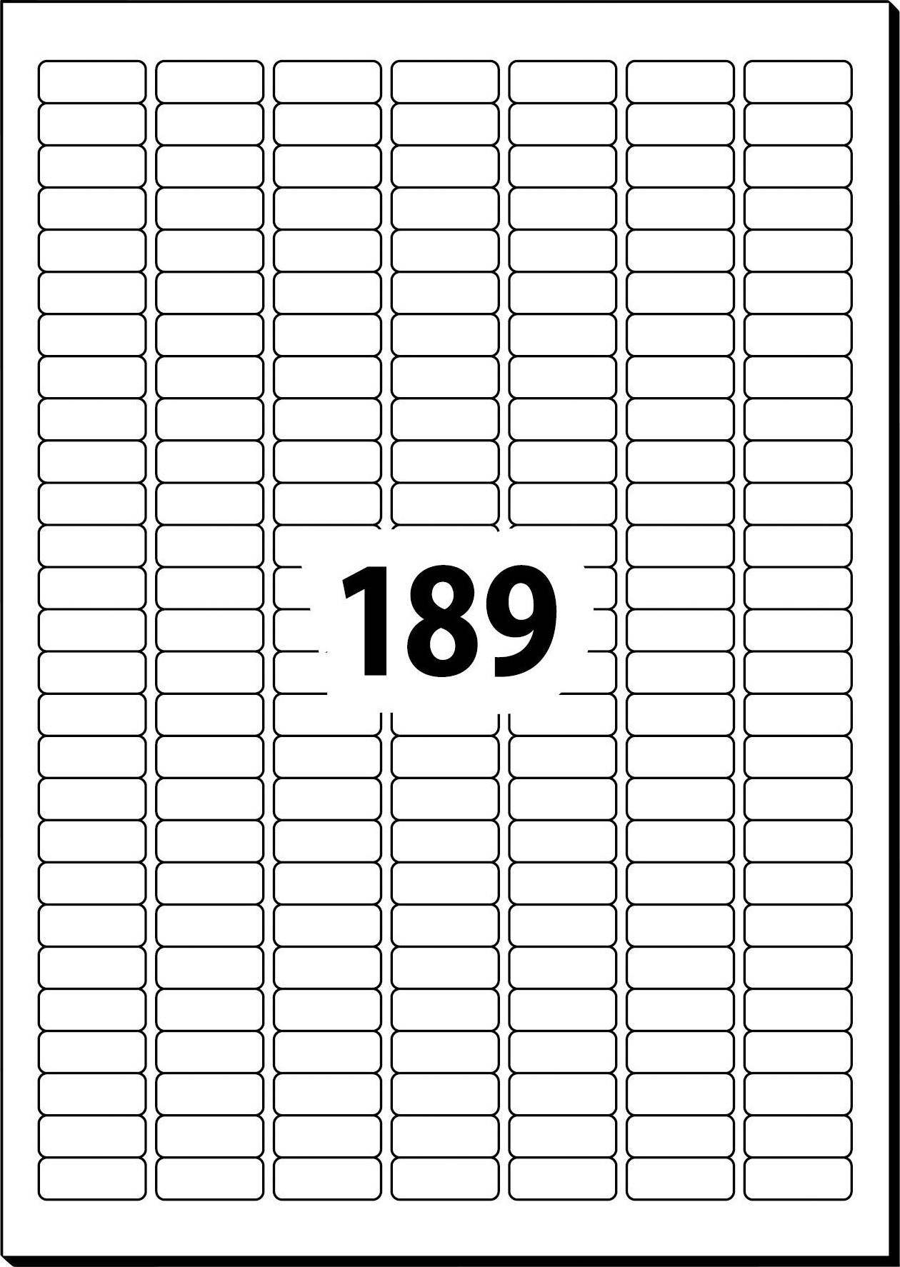 Sigel LA202 Universal-Etiketten 25.4 x 10mm Papier Weiß 4725 St. Wiederablösbar Tintenstrahldrucker, Laserdrucker