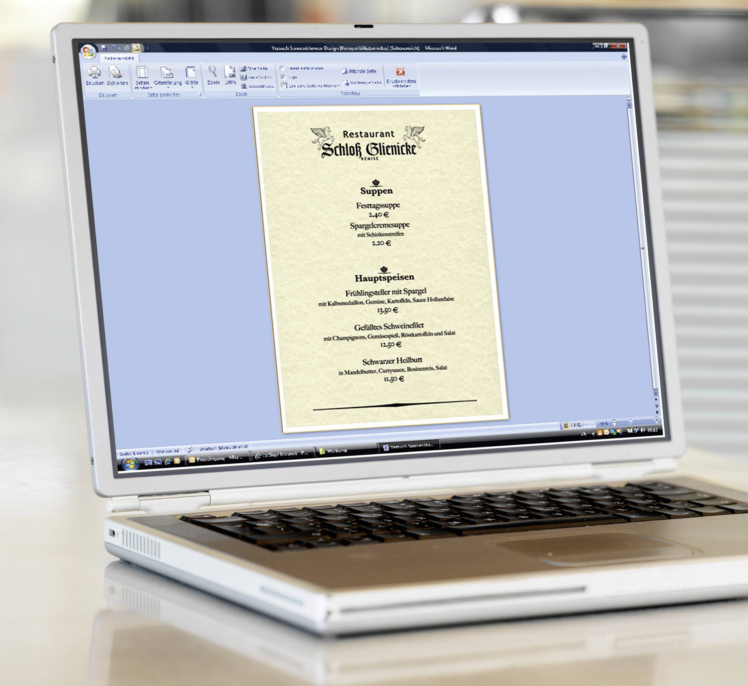 Sigel DP655 Motivpapier Pergament DIN A4 200 g/m² Champagner 50 Blatt