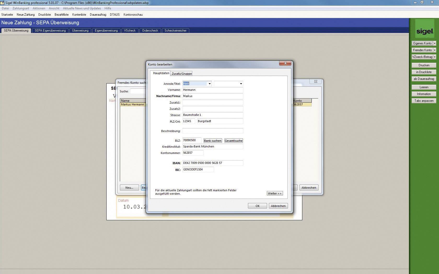 Sigel Software WinBanking Professional DIN A4 Anzahl der Blätter: 60 SW235