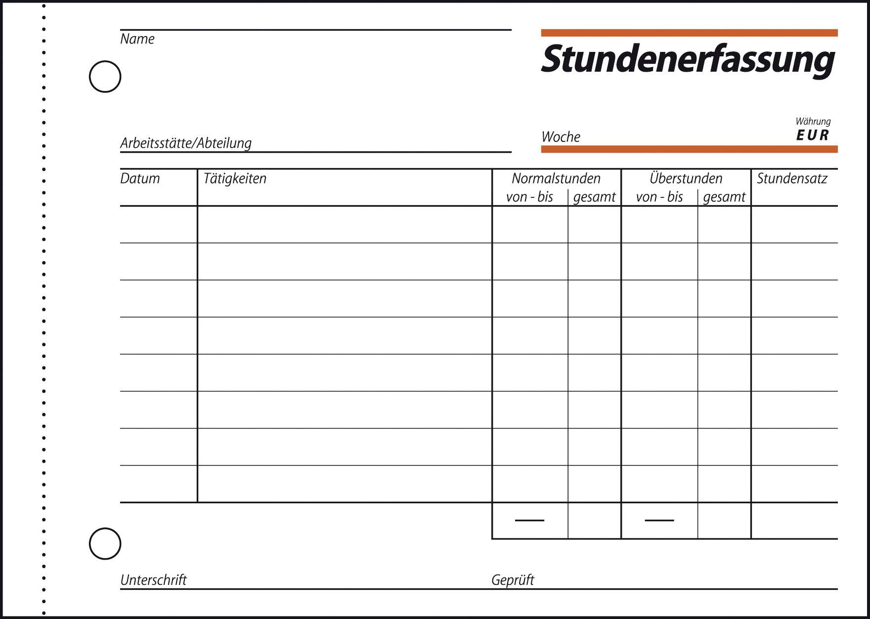Sigel Lohnabrechnung Formular ST615 DIN A6 quer, A020 ...