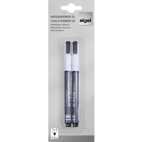 Sigel GL178 Kreidemarker Weiß 1 mm N/A Sigel GL178 Kreidemarker Weiß 1 mm N/A