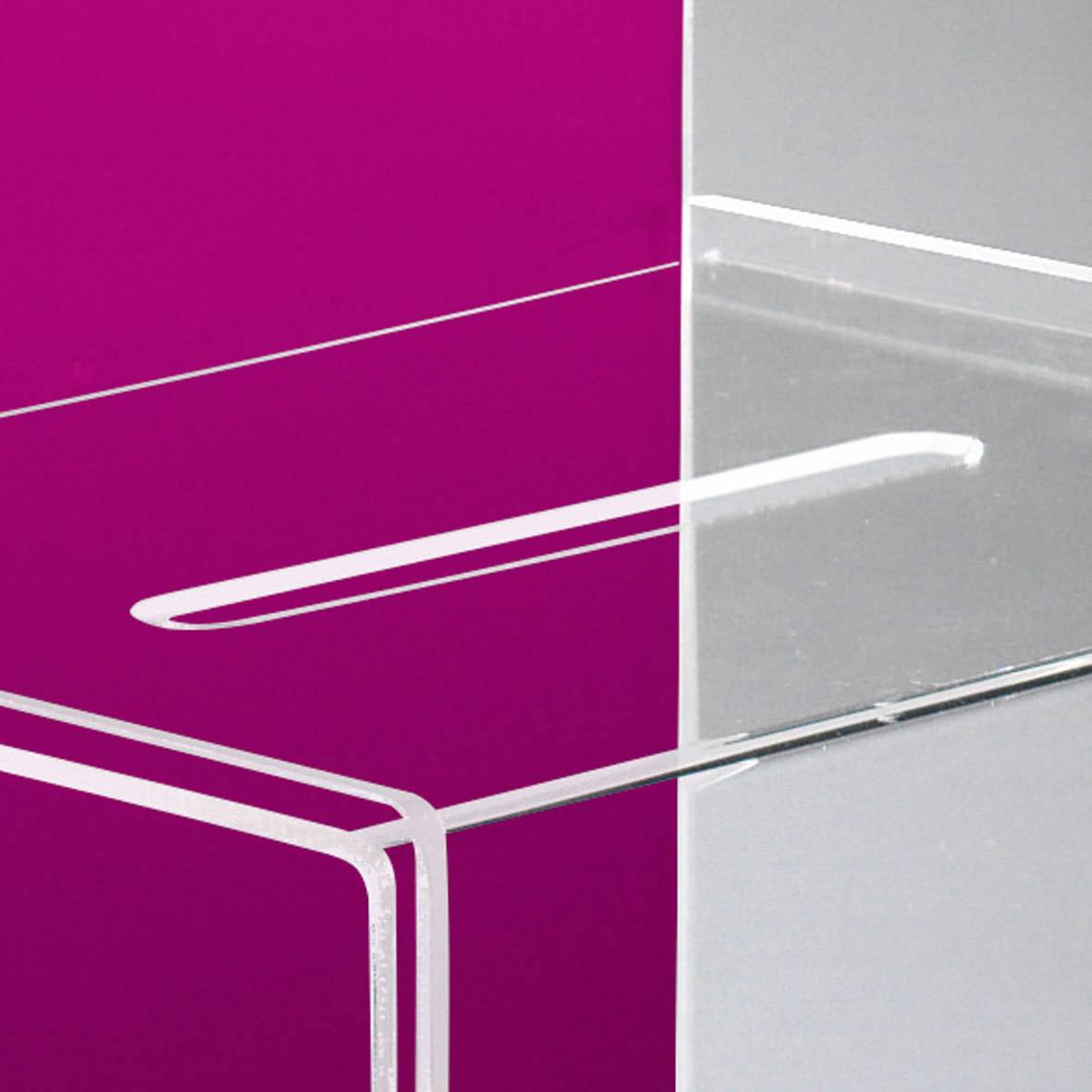 Sigel Aktionsbox mit Einwurf VA150 Transparent (B x H x T) 225 x 310 x 170 mm 1 St.