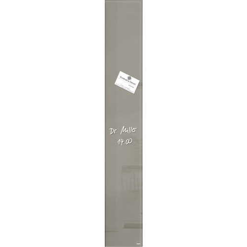 Sigel Glas-Magnettafel Artverum Taupe (B x H) 12cm x 78cm GL108