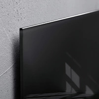 Sigel Glas-Magnettafel Artverum Schwarz (B x H) 100cm x 65cm GL140 Sigel Glas-Magnettafel Artverum Schwarz (B x H) 100cm x 65cm GL140