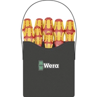 Wera Kraftform 2go 100 VDE Schraubendreher-Set 11teilig Schlitz, Kreuzschlitz Pozidriv, Kreuzschlitz Phillips, Innen-Sechsrund Wera Kraftform 2go 100 VDE Schraubendreher-Set 11teilig Schlitz, Kreuzschlitz Pozidriv, Kreuzschlitz Phillips, Innen-Sechsrund