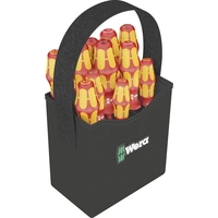 Wera Kraftform 2go 100 VDE Schraubendreher-Set 11teilig Schlitz, Kreuzschlitz Pozidriv, Kreuzschlitz Phillips, Innen-Sechsrund Wera Kraftform 2go 100 VDE Schraubendreher-Set 11teilig Schlitz, Kreuzschlitz Pozidriv, Kreuzschlitz Phillips, Innen-Sechsrund