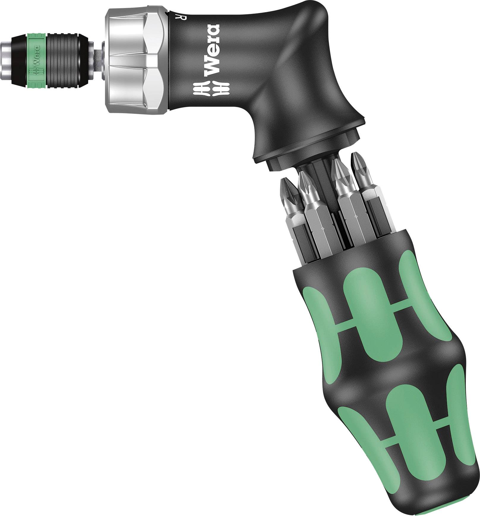 Wera Kraftform Komp RA 4 05051031001 Umschaltknarre 1/4" (6.3 mm)