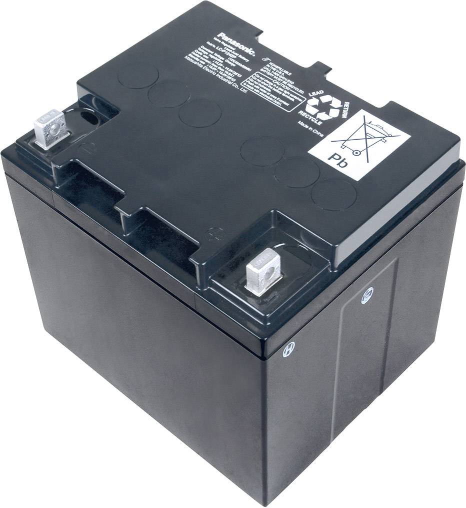 Panasonic Longlife LC-P1242AP Bleiakku 12V 42Ah Blei-Vlies (AGM) (B x H x T) 197 x 180 x 165mm M5-Schraubanschluss Wartungsfrei