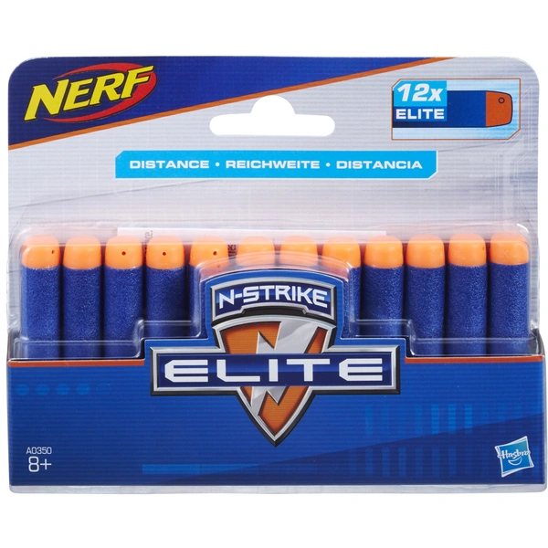Hasbro Nerf A0350EU4 Nerf N-Strike Elite 12er Dart Nachfüllpack A0350EU4 Hasbro Nerf A0350EU4 Nerf N-Strike Elite 12er Dart Nachfüllpack A0350EU4