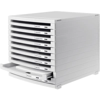 HAN CONTUR 1510-0-11 Schubladenbox Lichtgrau DIN A4, DIN B4, DIN C4 Anzahl der Schubfächer: 10 HAN CONTUR 1510-0-11 Schubladenbox Lichtgrau DIN A4, DIN B4, DIN C4 Anzahl der Schubfächer: 10