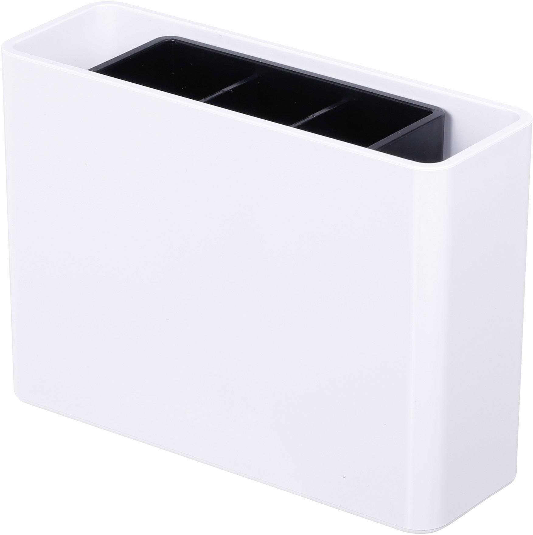 HAN 92120-12, Stifteköcher smart-Line, formschön, innovativ und mit verschiebbaren Innenköcher, weiß