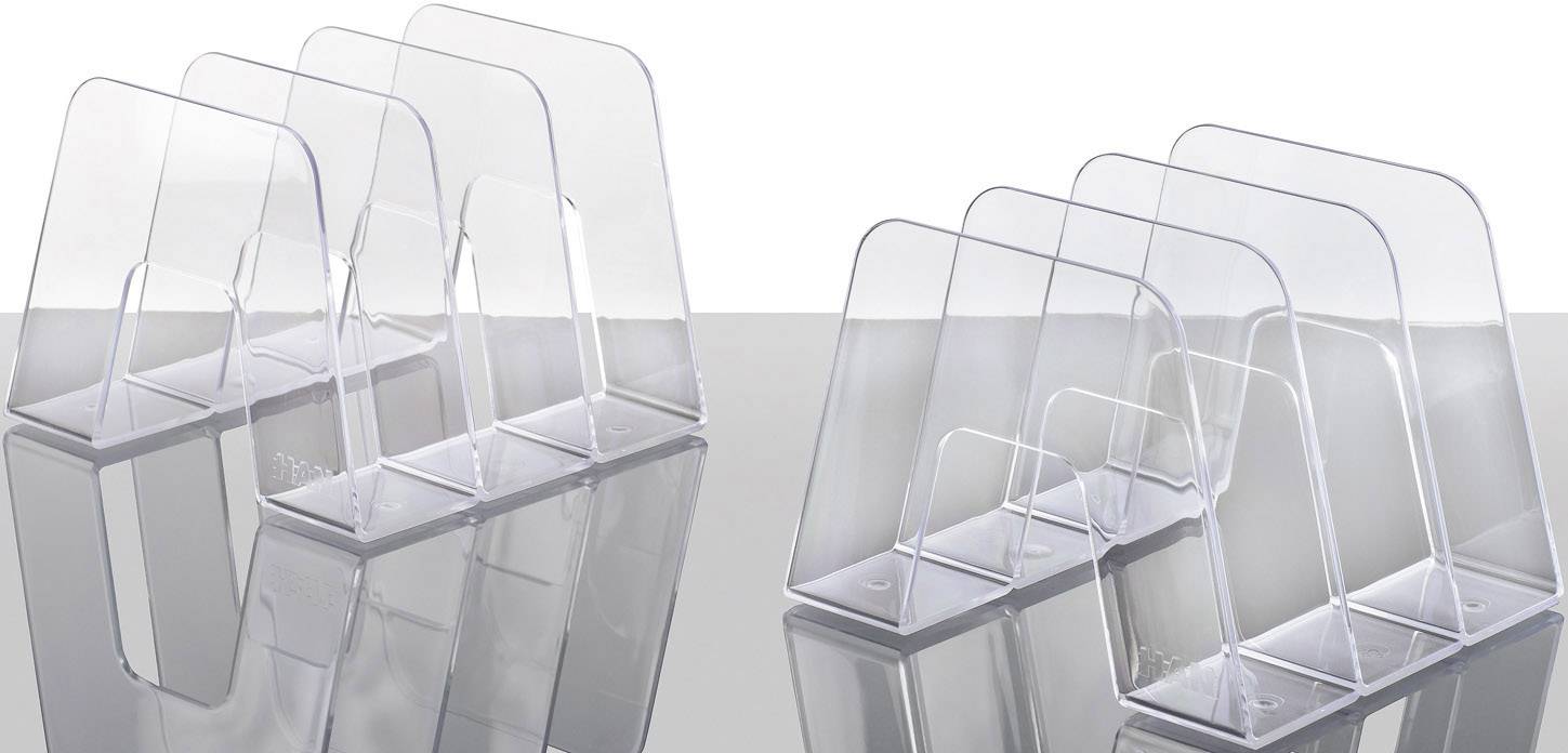 HAN SORTER 16200-23 Stehsammler DIN A4, DIN C4 Transparent, Glasklar Polystyrol 1St.