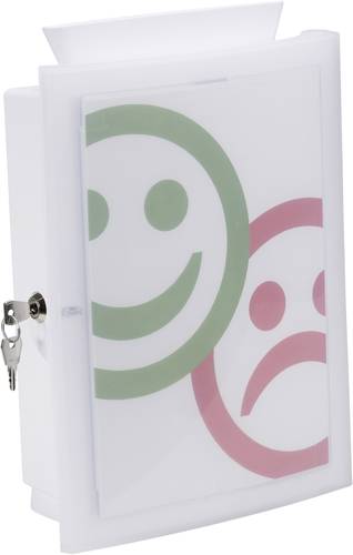 Aktionsbox mit Einwurf 4102 IMAGE'IN Weiß (B x H x T) 260 x 375 x 128mm 1St.