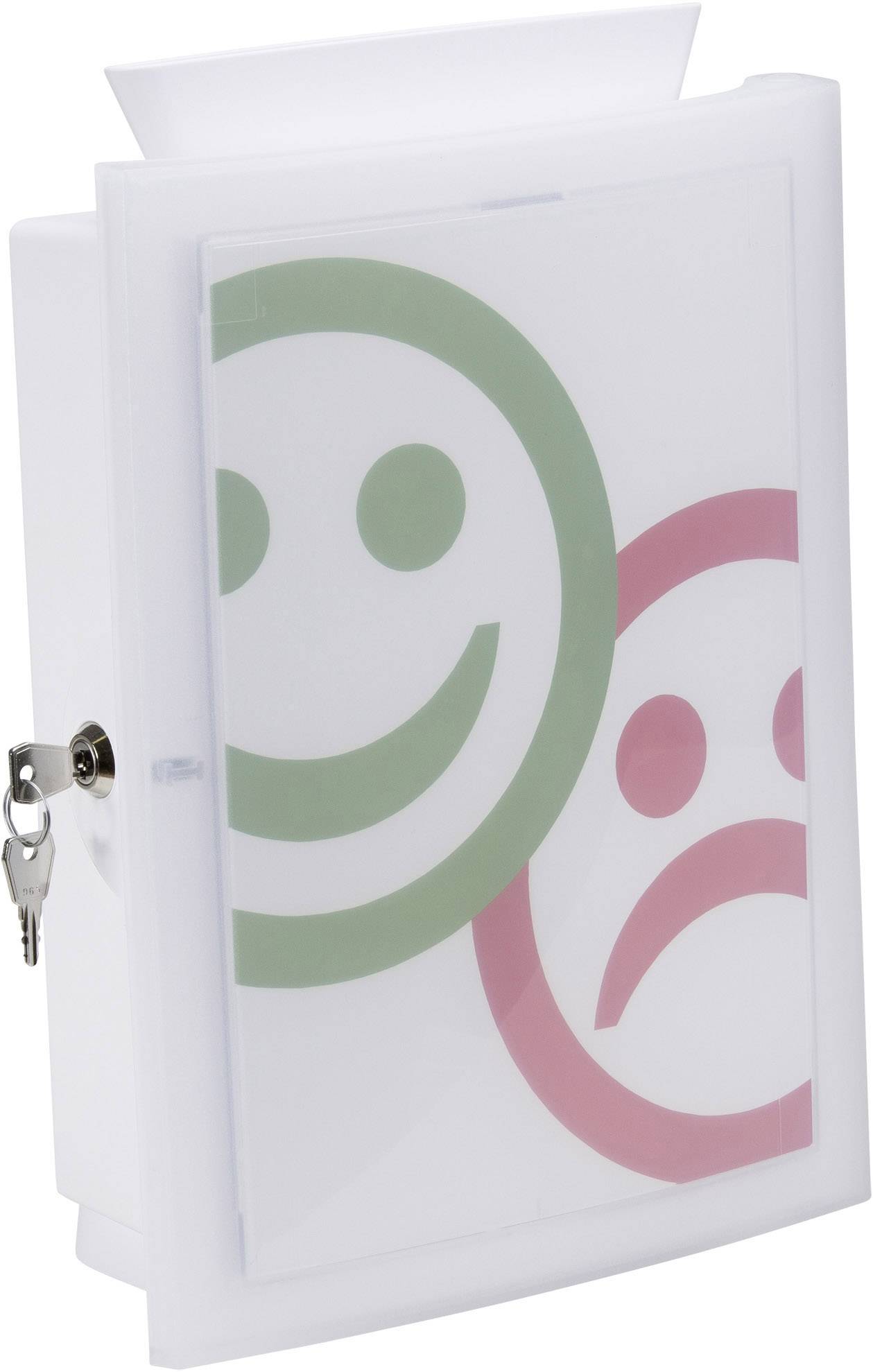 HAN Aktionsbox mit Einwurf 4102 IMAGE'IN Weiß (B x H x T) 260 x 375 x 128mm 1St.