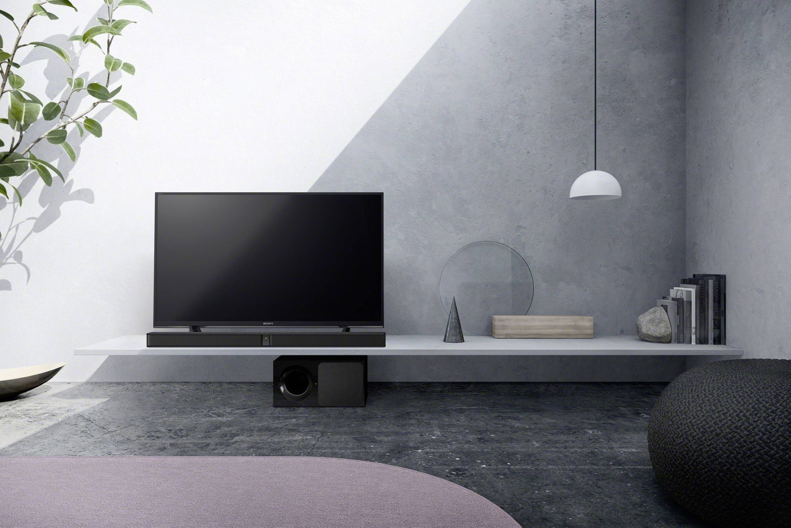 Sony HT-CT290 Soundbar Schwarz Bluetooth®, inkl. kabellosem Subwoofer, USB