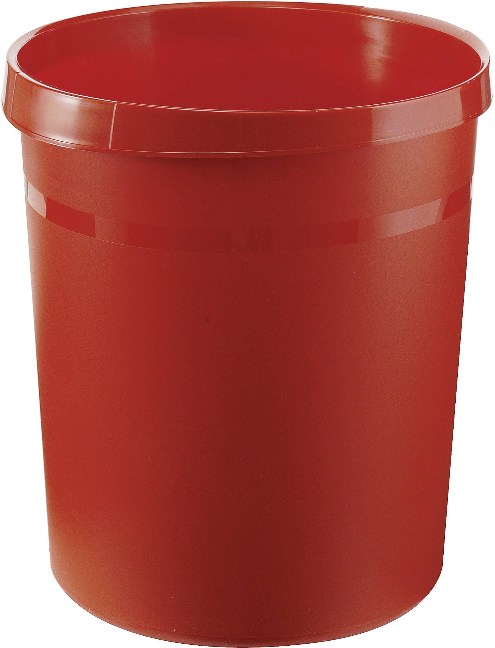 HAN Papierkorb GRIP 18190-17 18Liter Kunststoff rot