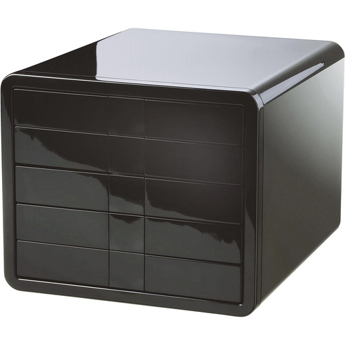 HAN Schubladenbox i-BOX 1551-13 Schwarz DIN A4, DIN C4 Anzahl der Schubfächer: 5