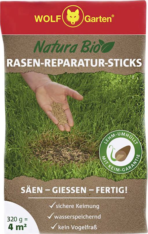 Wolf Garten 3837004 RasenReparaturSticks RRS 4 1St., WOLFGARTEN