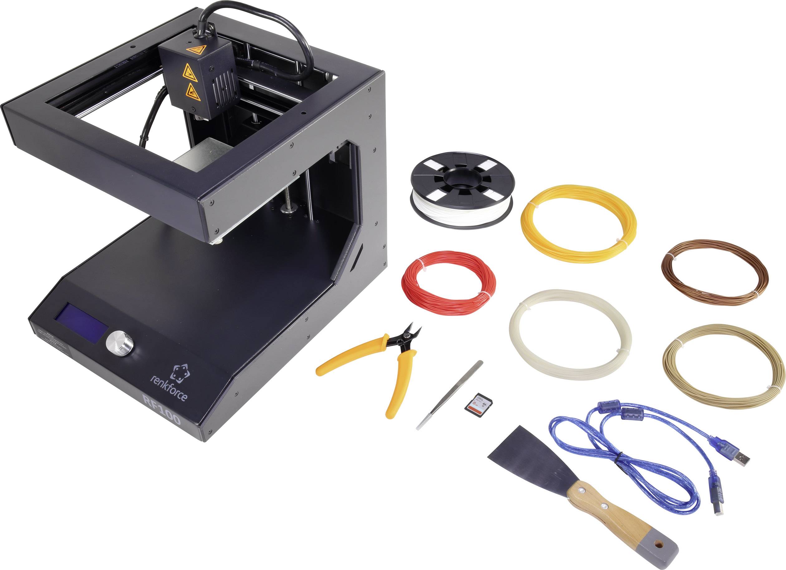 Renkforce RF100 v2 3D Drucker inkl. Filament